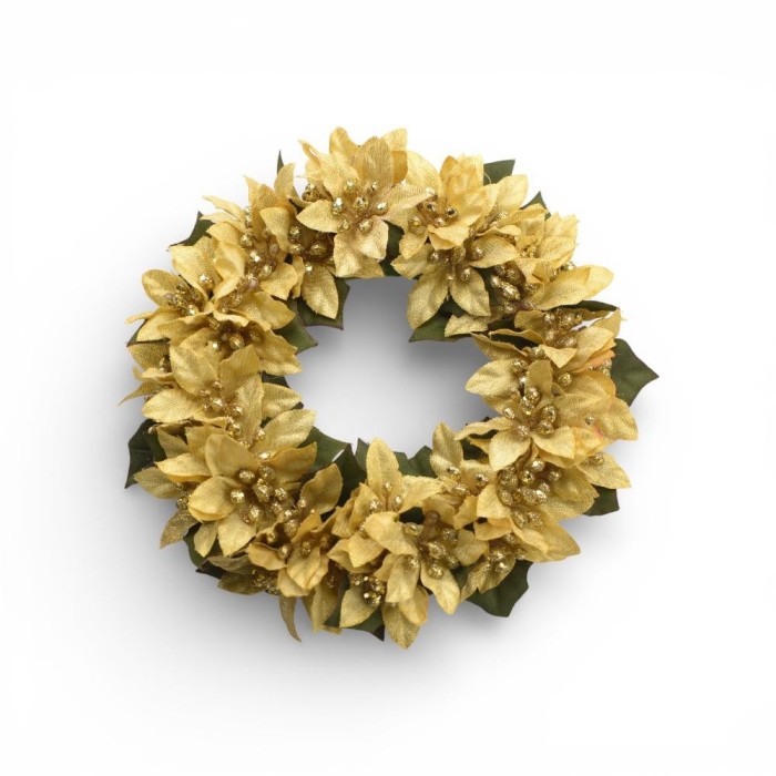 GIROCANDELA POINSETTA 18CM